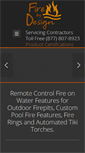 Mobile Screenshot of firebydesign.com